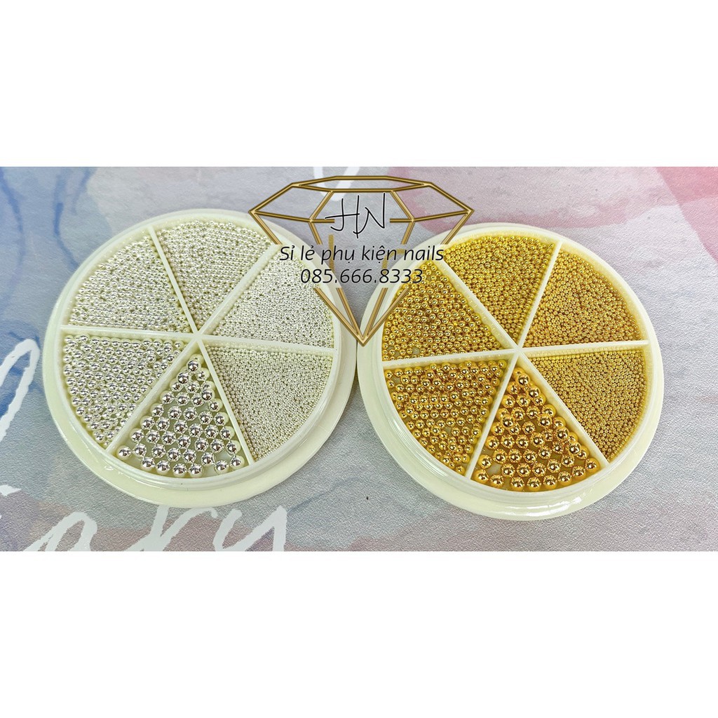 Set bi tròn vàng bạc