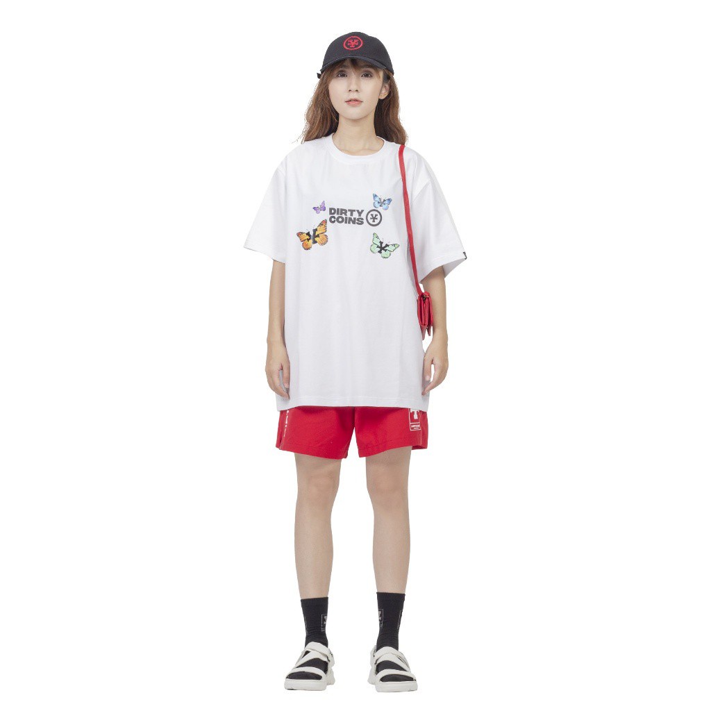 Áo Thun Tay Lỡ In Bướm Dirty Coins | BigBuy360 - bigbuy360.vn