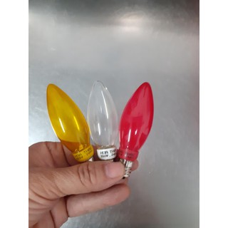 Bóng đèn trái ớt led lớn, bóng đèn thờ quả nhót Hòa Thái đui E12