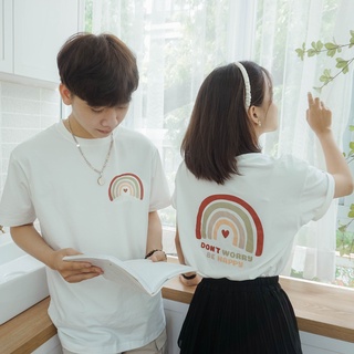 Áo đôi chất đẹp/ Áo đôi basic/ Áo đôi cotton 100%/ Áo đôi cute/ Rainbow 2