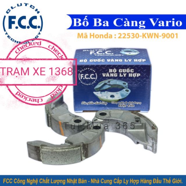 BỐ BA CÀNG HONDA VAIRO, PCX HIỆU FCC NHẬT