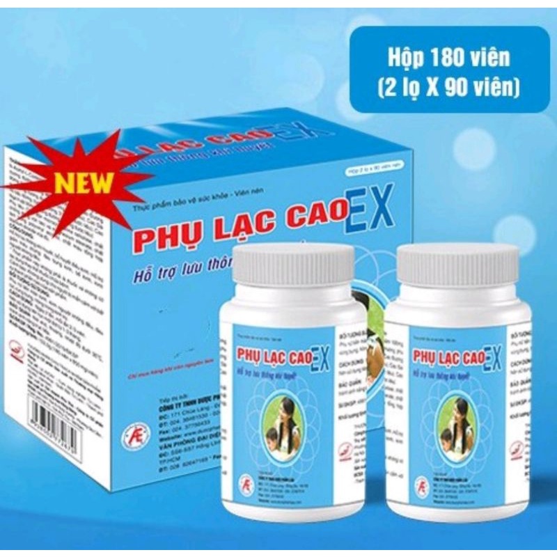 Phụ lạc cao ⚡Chính hãng kèm quà tặng⚡ Giúp ổn định kinh nguyệt điều hòa hết đau bụng kinh