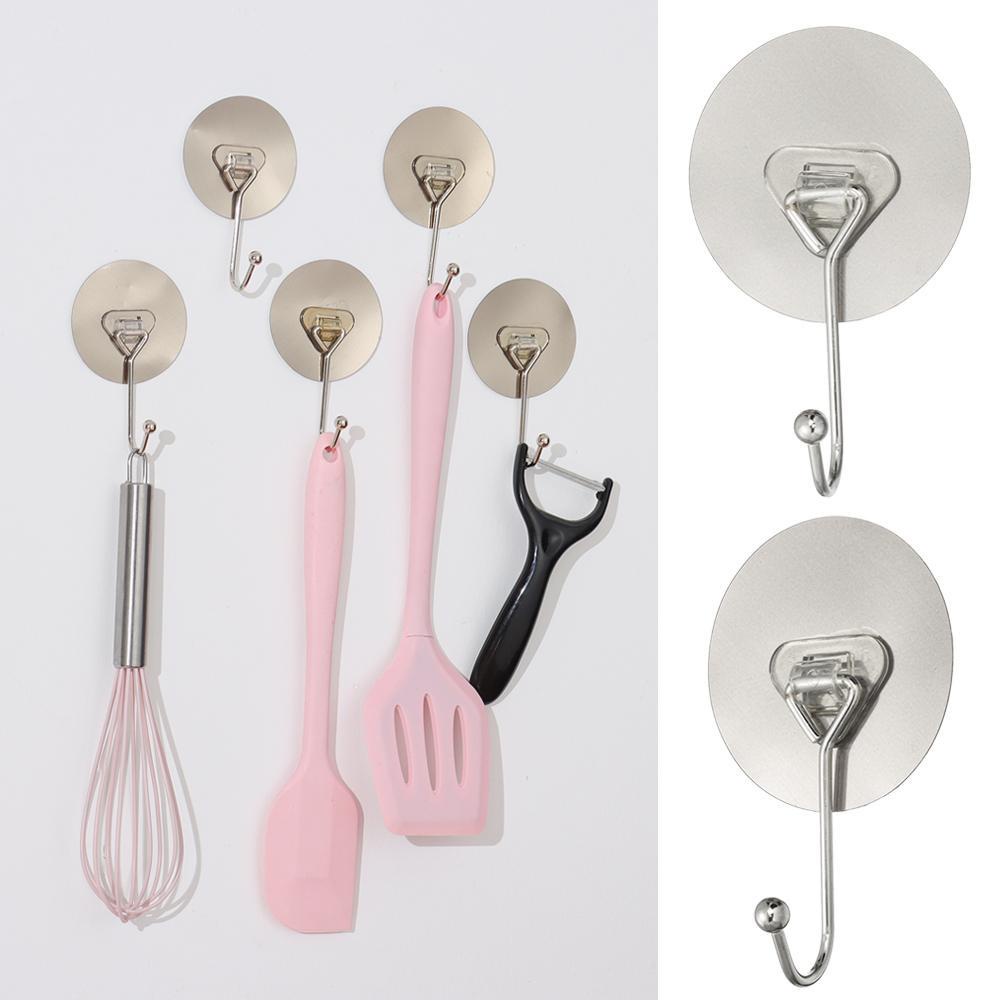 Set 1 / 5 Móc Treo Đồ Dán Tường Đa Năng Tiện Dụng