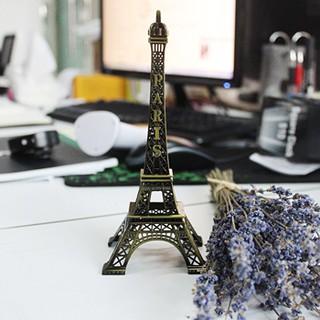 Mô hình tháp Eiffel (màu vàng rêu) - Winz.vn