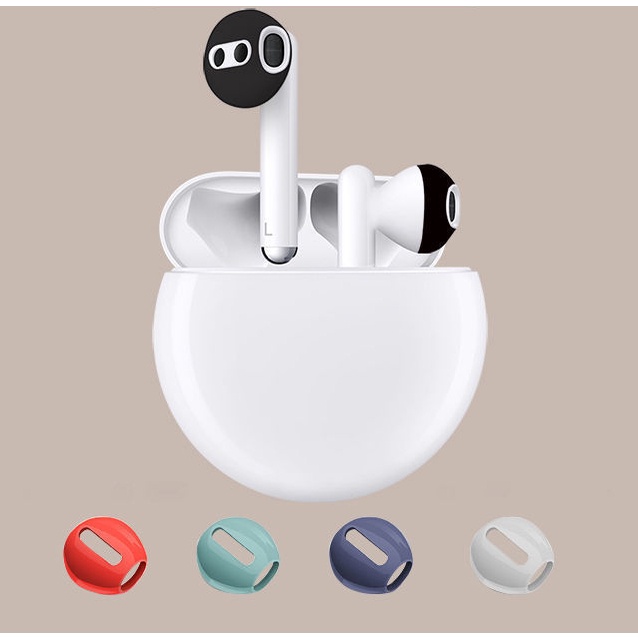 Set 2 Cặp Nút Tai Nghe Thay Thế Bằng Silicon Dành Cho Huawei Freebuds 4