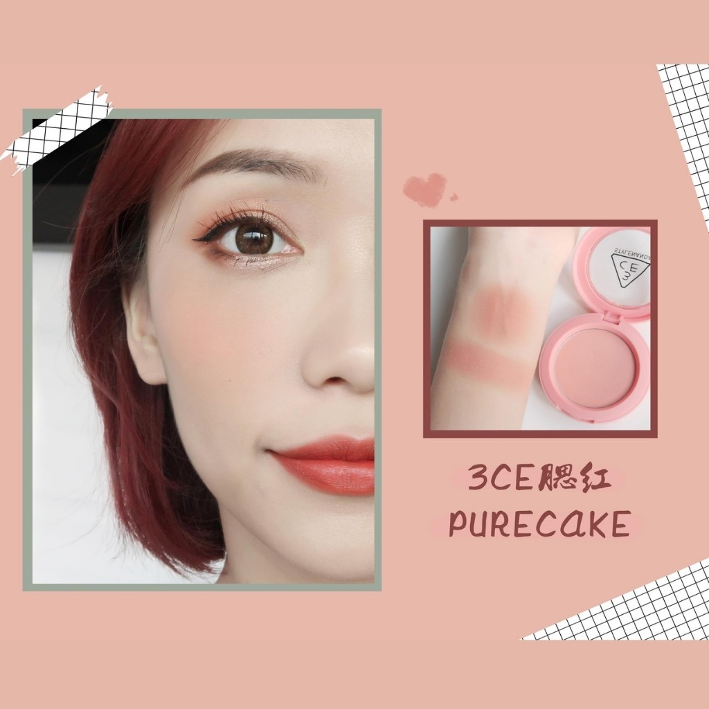 Phấn má hồng 3CE Face Blush Hàn Quốc dạng nén trang điểm nữ 5,5g - ZAVENCI Official