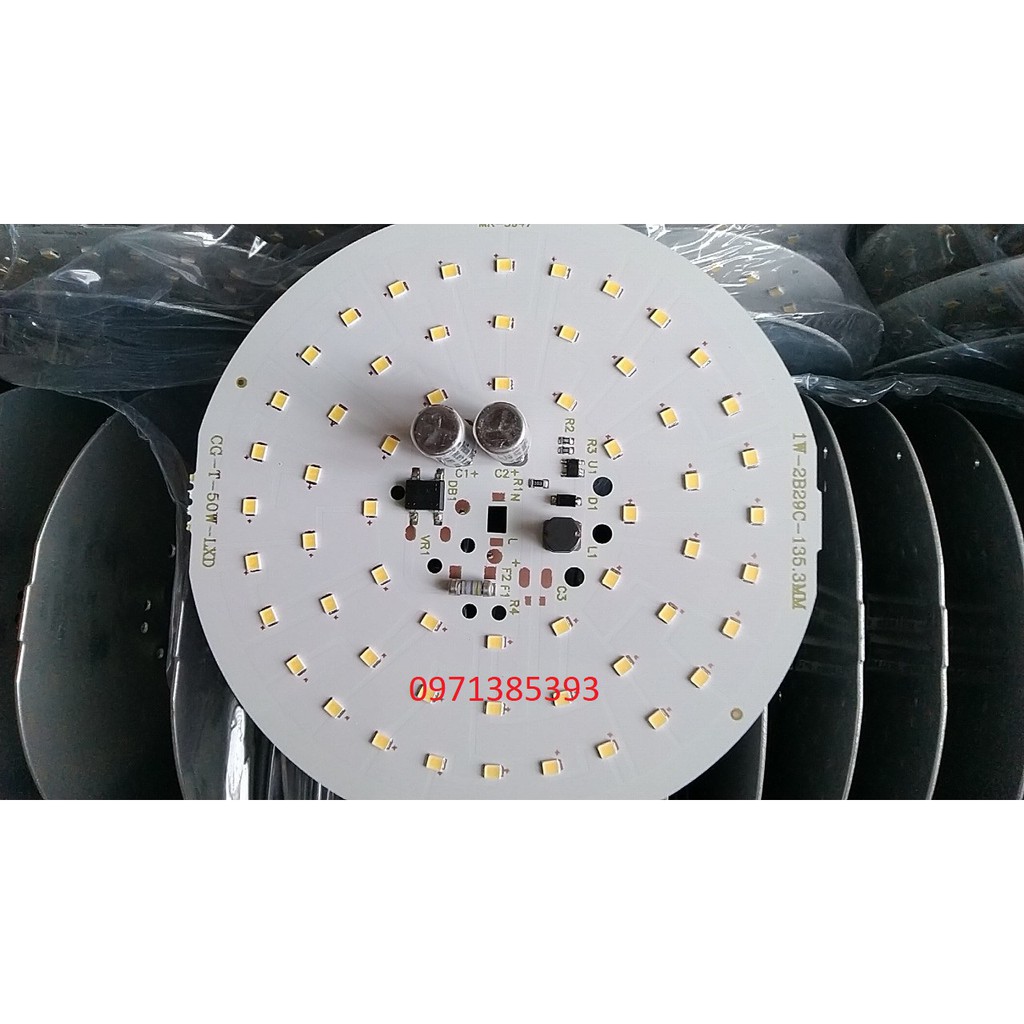 BỘ 3 BÓNG ĐÈN LED BÚP TRỤ SIÊU SÁNG 80W KHÔNG VỎ HỘP