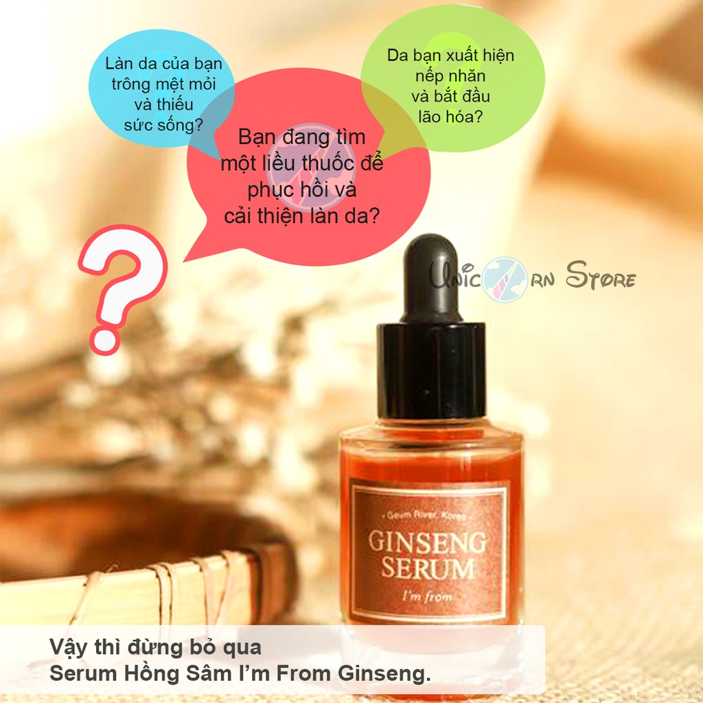 Serum Hồng Sâm I’m From Ginseng Serum 30ml