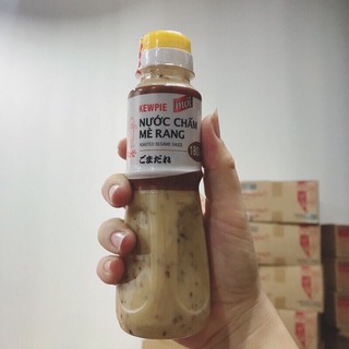 Nước chấm mè rang Kewpie 180ml/1L ăn kèm rong nho date mới