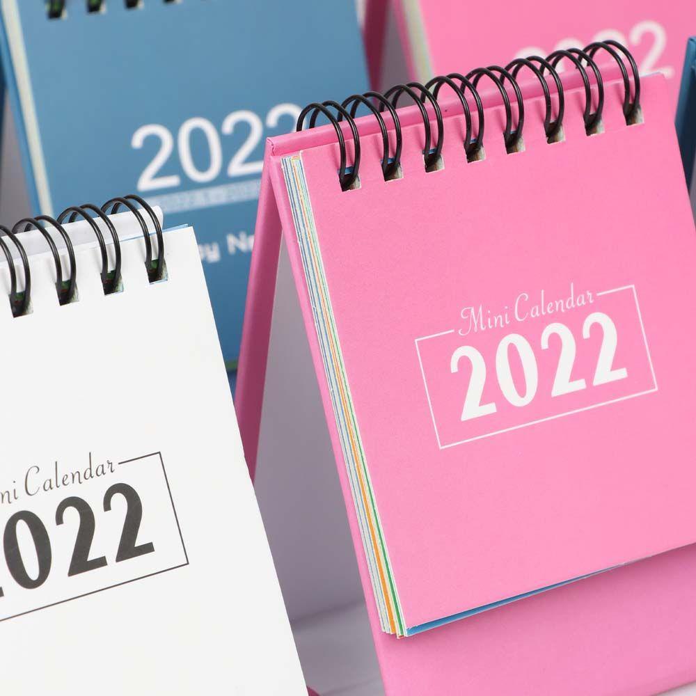 Lịch 2022 PEWANY Lịch Nhắc Nhở Ngày Tháng Màu Sắc Đơn Giản