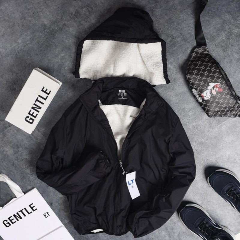 Áo gió nam lót lông