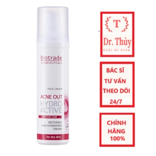 Biotrade acnaut hydro active - kem dưỡng ẩm hỗ trợ giảm mụn