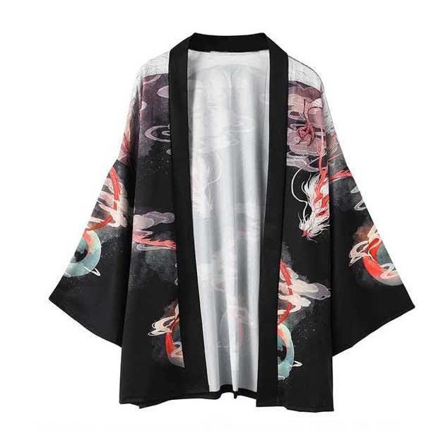 Áo Haori Rồng - Haori Dragon Unisex