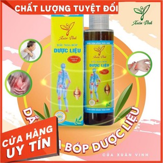 DẦU XOA BÓP DƯỢC LIỆU XUÂN VINH(CHÍNH HÃNG) 150ml