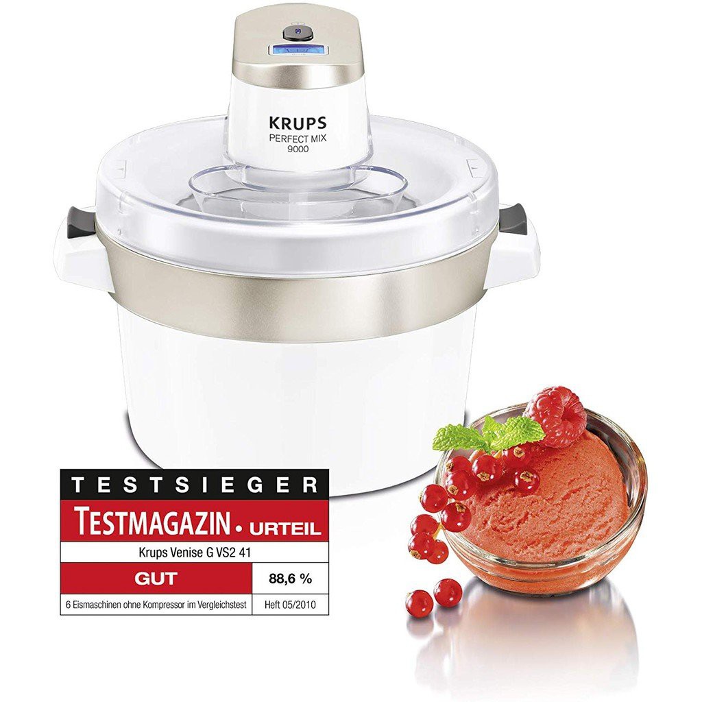 Máy làm kem Krups GVS241 Ice Cream Maker [CHÍNH HÃNG]