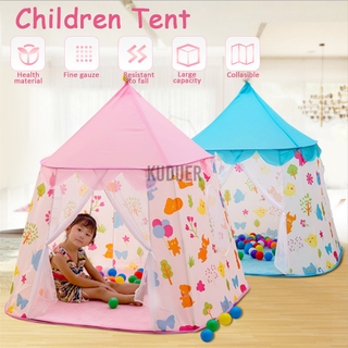 Lều Hình Lâu Đài Phong Cách Công Chúa Cho Bé