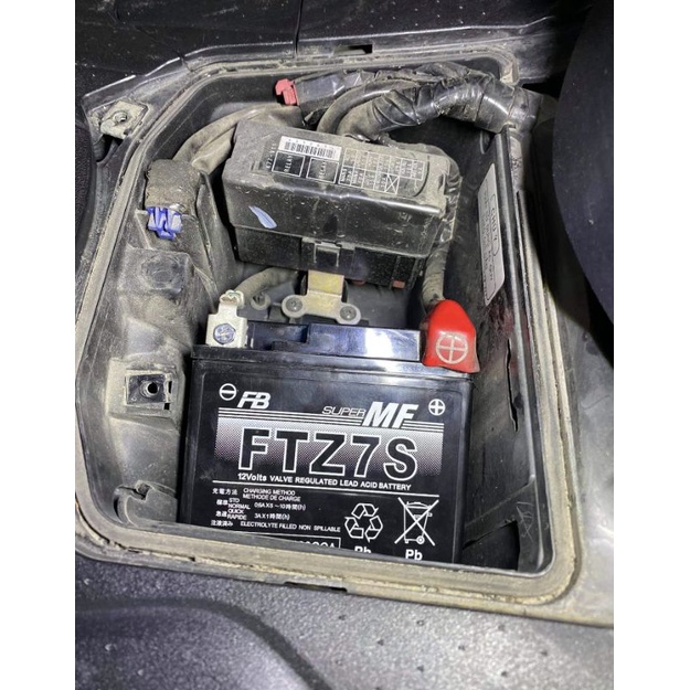 Bình điện FTZ7S dành cho xe Honda Scoopy, PCX,SH-Việt, CLICK125i, CBR125-150, Zommer-x