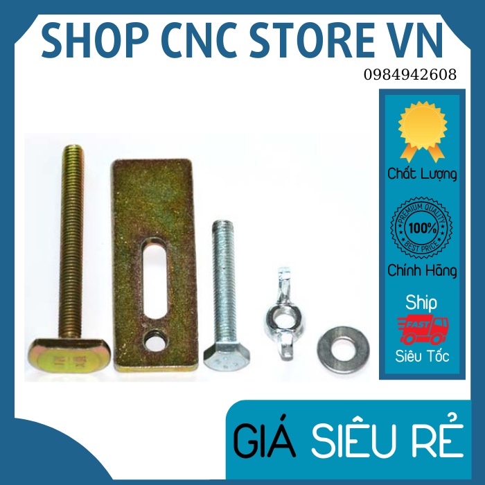 Bộ Vam Kẹp Phôi, Vam Kẹp Cơ Khí CNC