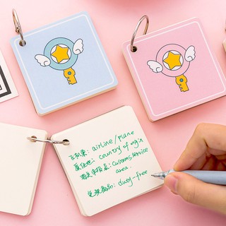 Giấy Note Vuông Kèm Móc - Thỏ Hồng VPP