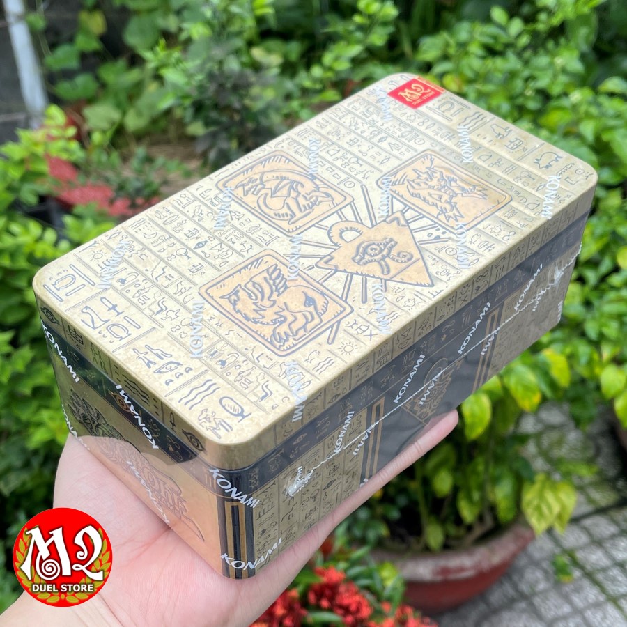 Hộp thẻ bài Yugioh Mega tin 2022 Tin Of The Pharaoh’s Gods Collection - Nhập khẩu Hoa Kỳ USA