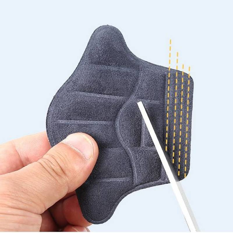 Set 1 Cặp Đế Lót Giày Cao Gót Bằng Xốp Phối Lưới Thoáng Khí Giảm Đau Cho Nam Nữ