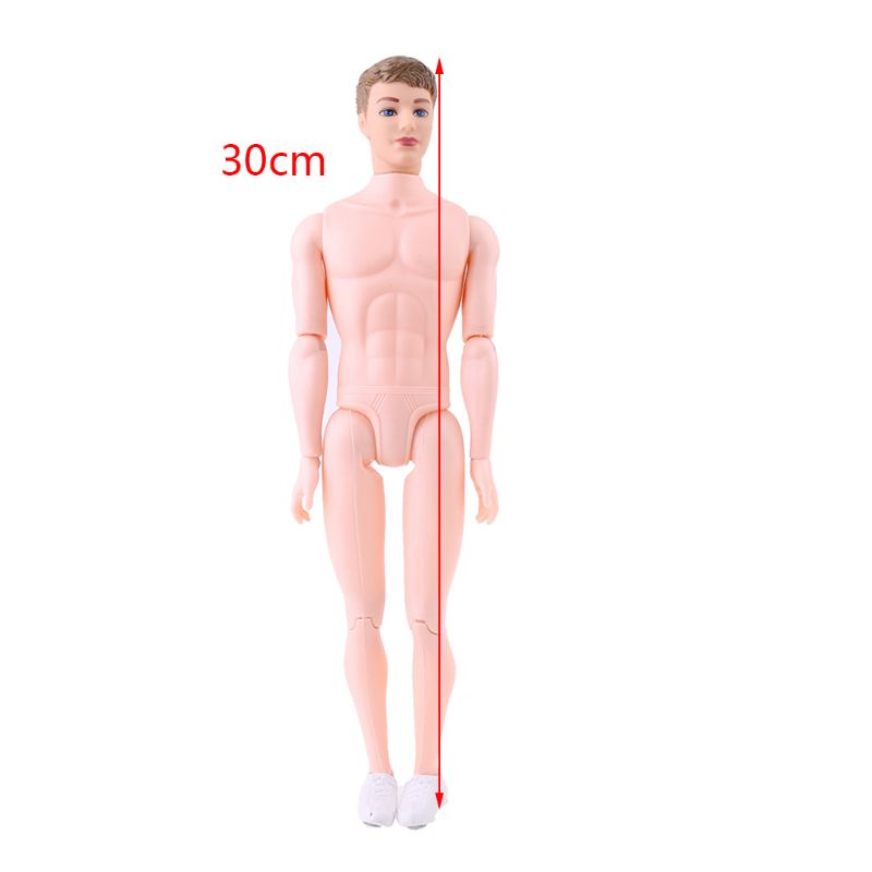 Giày Màu Trắng Cơ Thể Búp Bê Ken Boy / Chàng Trai Có Thể Di Chuyển Được 30cm 12Cm DIY