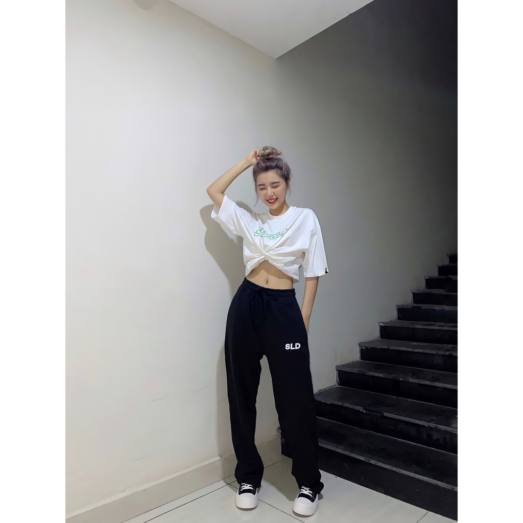 Slyder Basic Long Pants - Quần dài chữ thêu Local Brand