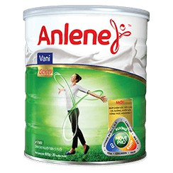 Sữa bột Anlene Gold hương vani 800g (trên 40 tuổi)