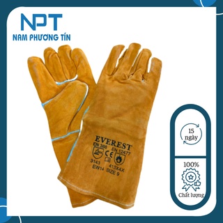 Găng tay da hàn Everest thấm mồ hôi cách nhiệt EW14