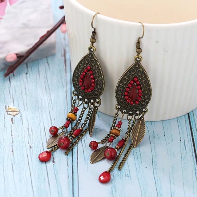 Khuyên tai bohemian - Hoa tai du mục