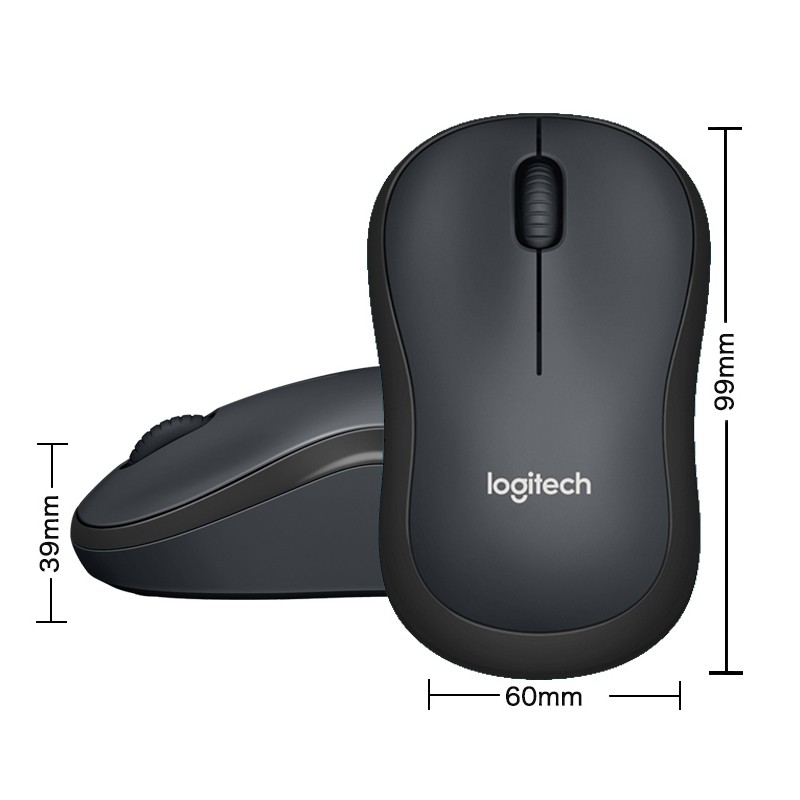 [Logitech] Chuột Không Dây Logitech M220 Silent - Không Gây Tiếng Ồn, thiết kế nhỏ gọn, mua combo giá tốt