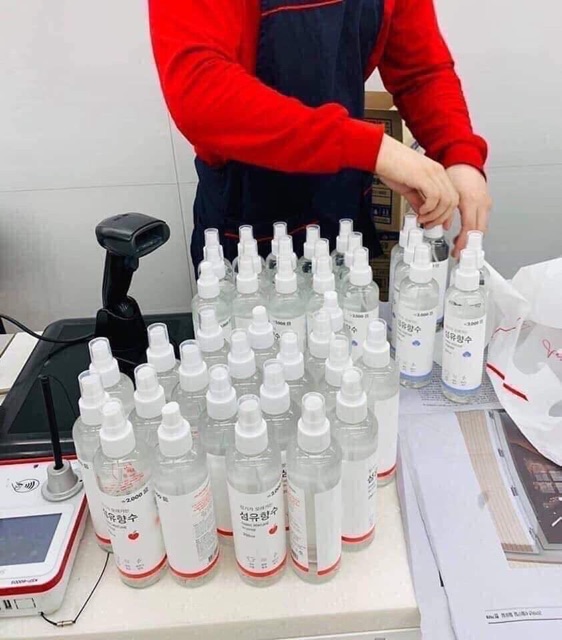 Xịt thơm body và quần áo QUỐC DÂN CỦA HÀN FABRIC PEFUME