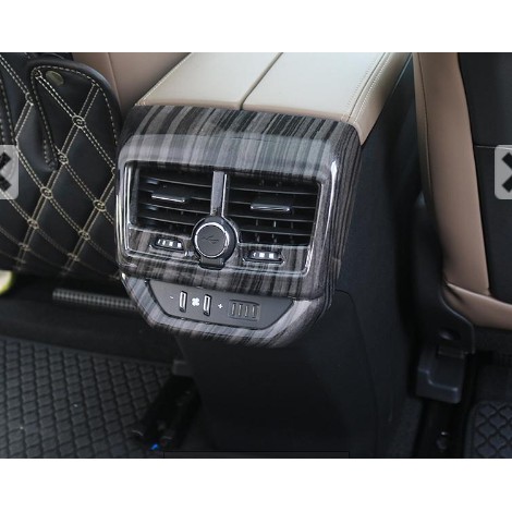 Bộ full nội thất Vân gỗ Peugeot  5008 2018 - ốp điều hòa sau 5008