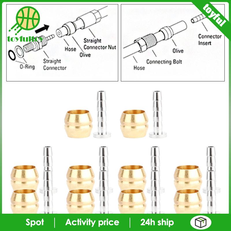 Set 10 Đầu Kim Bơm Dầu Phanh Xe Đạp Shimano BH90 / 59
