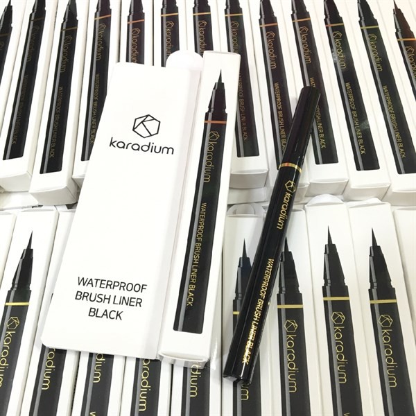 (auth) Bút kẻ mắt Karadium Waterproof Brush Liner Black - VỈ TRẮNG | BigBuy360 - bigbuy360.vn