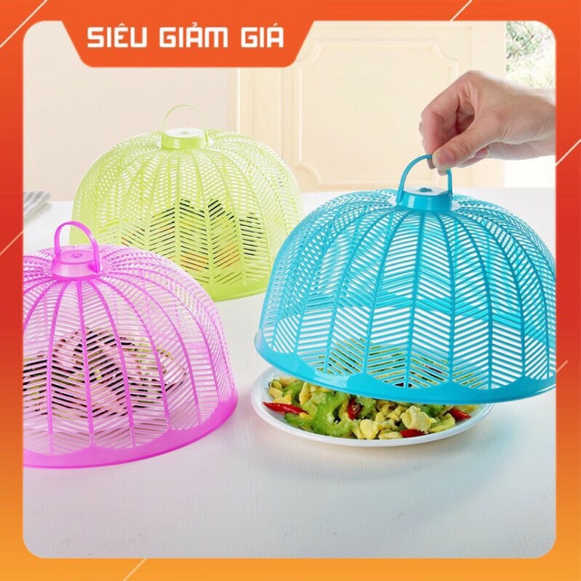 lồng bàn đậy thức ăn mini đa năng tiện dụng