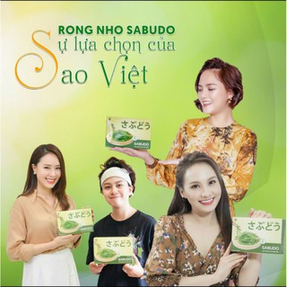 ⛔ Tặng chai sốt mè rang khi mua 1 hộp Rong Nho SABUDO / Rong nho tách nước