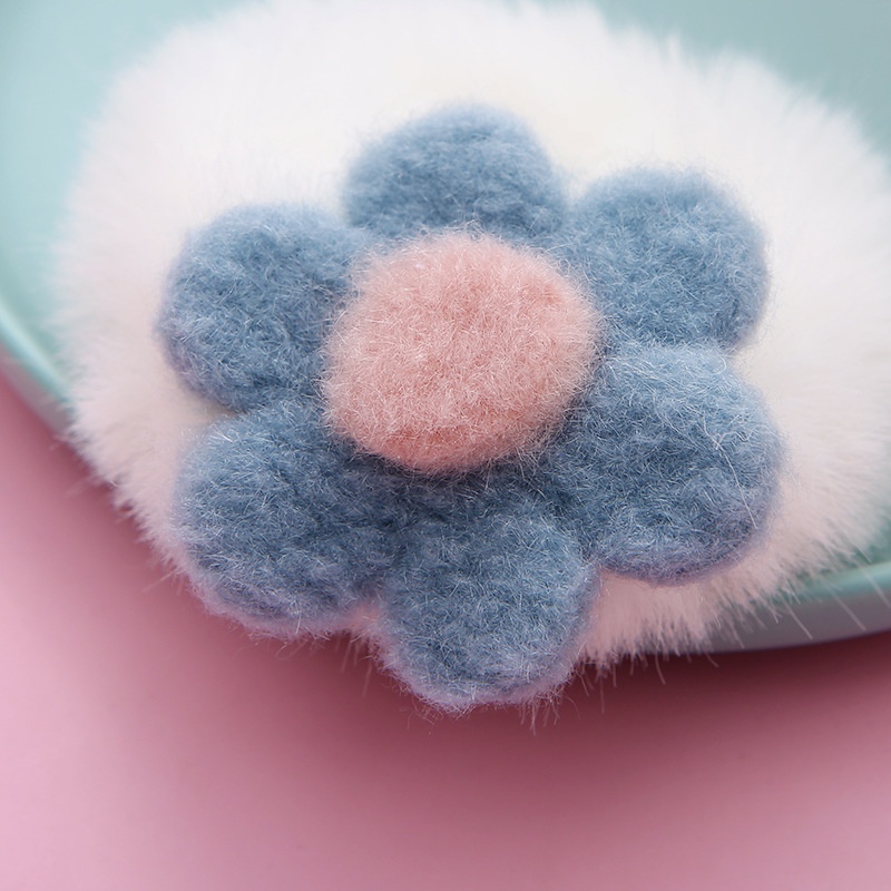 Dây Cột Tóc Hình Hoa Màu Sắc Ngọt Ngào Cho Nữ