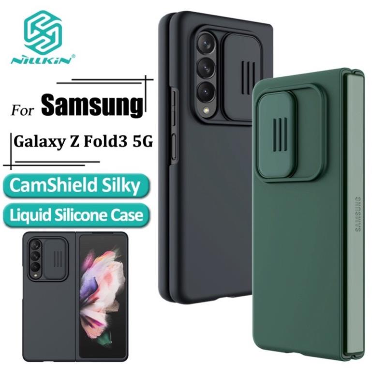 Ốp lưng Nillkin Mềm mình chống bẩn cho Samsung Z Fold 3 5G Camshield Silky cao cấp