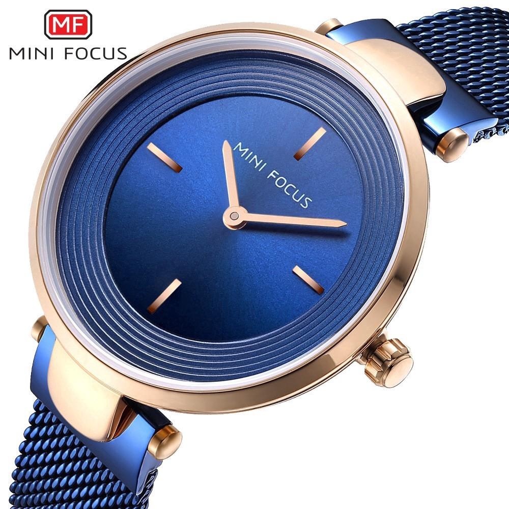 MINI FOCUS 100% Original Women's Quartz Watch MF0195L