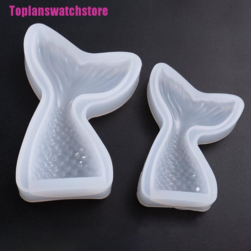 Khuôn Silicone Tạo Hình Đuôi Nàng Tiên Cá Trang Trí Bánh