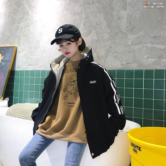 🎆𝐃𝐮̀ 𝟐 𝐋𝐨̛́𝐩🎆 BAC Áo Khoác Dù 2 Lớp Tay Chữ | BigBuy360 - bigbuy360.vn