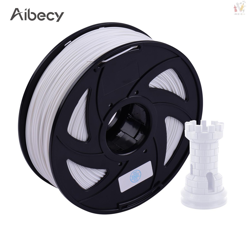 Cuộn dây tóc Aibecy 1.75mm ABS 1KG 2.2LBS màu xanh dương đậm kèm ống hút chân không kín cho hầu hết các máy in 3D FMD