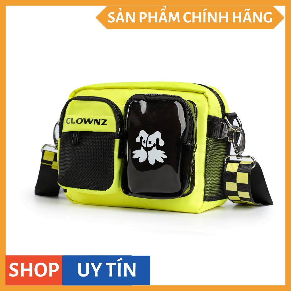Túi đeo chéo Clownz (Tặng full tag và giấy thơm) (chuẩn cao cấp 1-1) (Vukita157) (loại 2 hộp in mặt 
