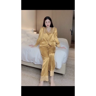 Bộ Gấm Vân Dài dài cổ bèo