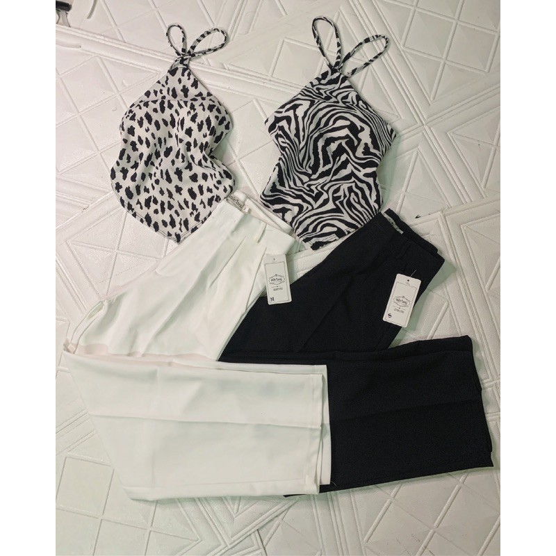 SET ÁO YẾM QUẦN ỐNG XUÔNG SIÊU ĐỈNH