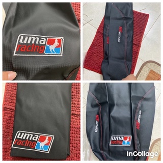 Da yên vỏ yên thêu viền chỉ đỏ uma racing dành riêng cho wave