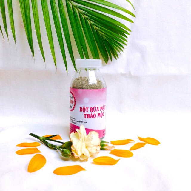 Bột rửa mặt thảo mộc Hoa Mẫn Vy