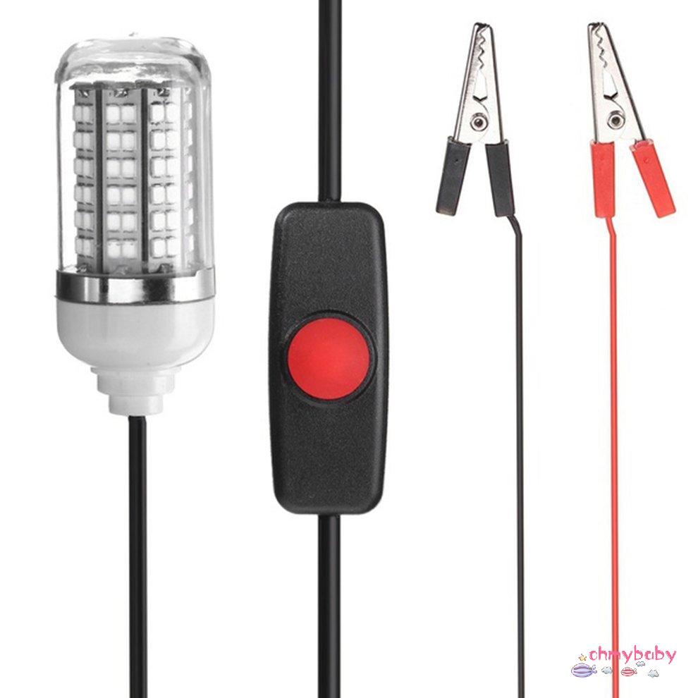 Đèn LED câu cá Thả sâu Mồi câu cá không thấm nước Ánh sáng thu hút [8/16]