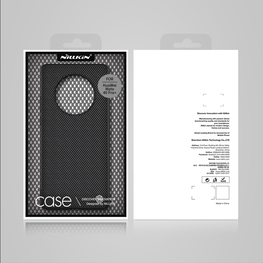 Ốp Điện Thoại Nillkin Cho Huawei Mate 40 Pro+/Mate 40 Pro Plus 5G Siêu Mỏng Chống Trượt Bằng TPU + PC Với Sợi Nylon Nhẹ
